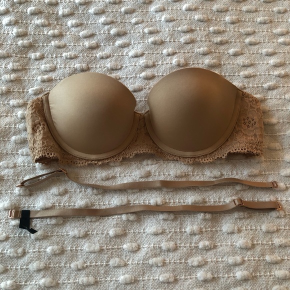 Aerie Real Good Showoff Strapless Push Up Bra - Picture 2 of 6